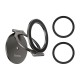 Автомобільний тримач Hoco H102 Whale magnetic ring holder (multi-scene) Black