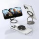 Автомобільний тримач Hoco H102 Whale magnetic ring holder (multi-scene) Black