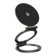 Автомобільний тримач Hoco H102 Whale magnetic ring holder (multi-scene) Black