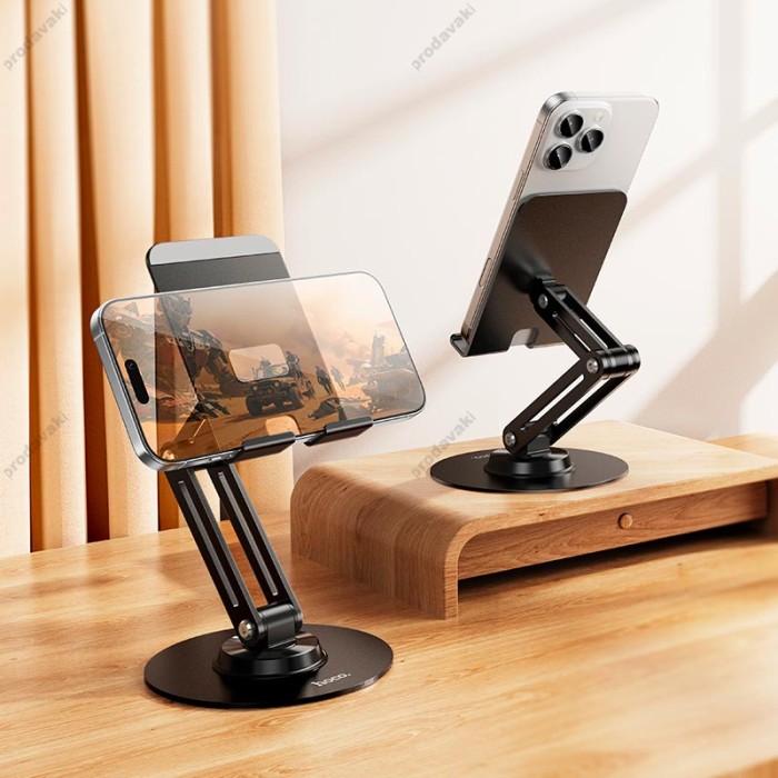 Настільна підставка Hoco HD15 Suntuoso desktop stand 4.5-7" Black
