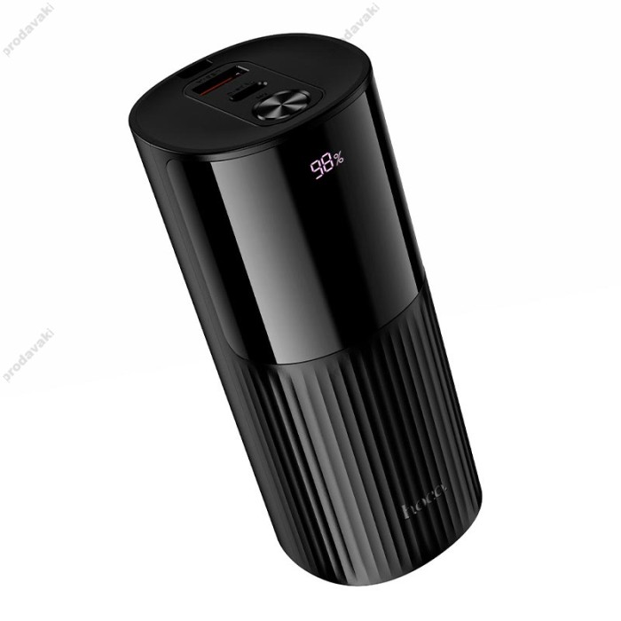 Повербанк портативний акумулятор Power Bank Hoco J150 Stream PD with flashlight 22.5W 20000 mAh Black