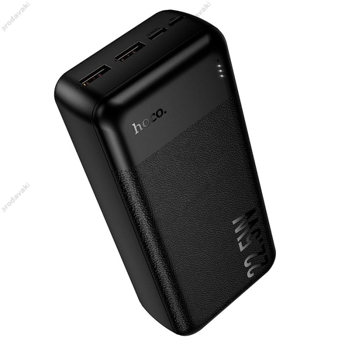 Повербанк портативний акумулятор Power bank Hoco J159B Essence fully compatible 22.5W 30000 mAh Black