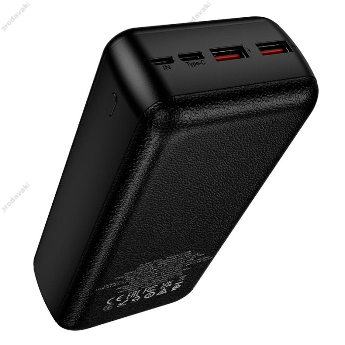 Повербанк портативний акумулятор Power bank Hoco J159B Essence fully compatible 22.5W 30000 mAh Black