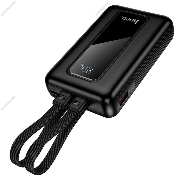 Повербанк портативний акумулятор Power Bank Hoco J162 Full power PD fully compatible 22.5W 10000 mAh Black