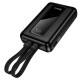 Повербанк портативний акумулятор Power Bank Hoco J162 Full power PD fully compatible 22.5W 10000 mAh Black