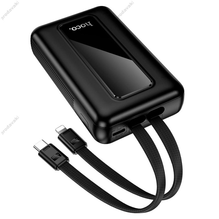 Повербанк портативний акумулятор Power Bank Hoco J162 Full power PD fully compatible 22.5W 10000 mAh Black