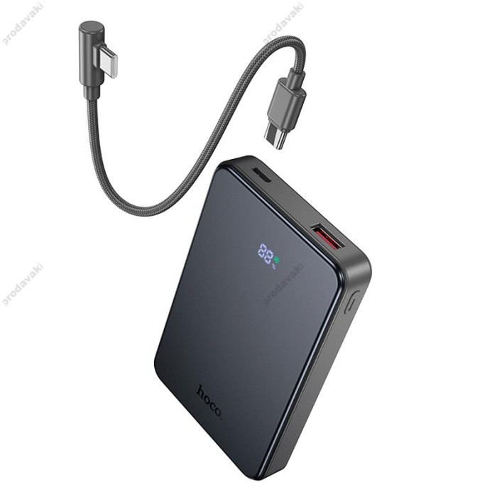 Повербанк портативний акумулятор Power Bank Hoco J170 tarlight PD fully compatible 22.5W 10000 mAh Grey