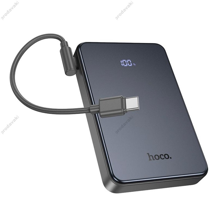 Повербанк портативний акумулятор Power Bank Hoco J170 tarlight PD fully compatible 22.5W 10000 mAh Grey