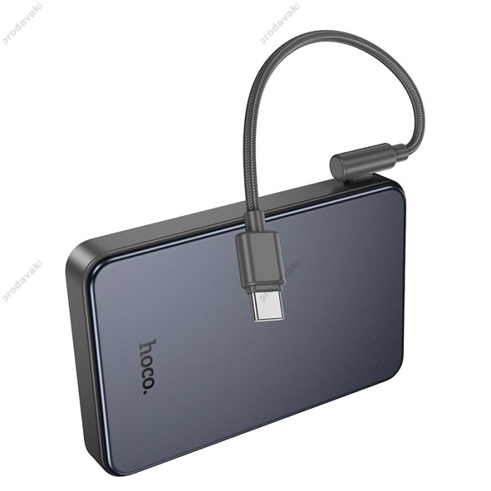 Повербанк портативний акумулятор Power Bank Hoco J170 tarlight PD fully compatible 22.5W 10000 mAh Grey