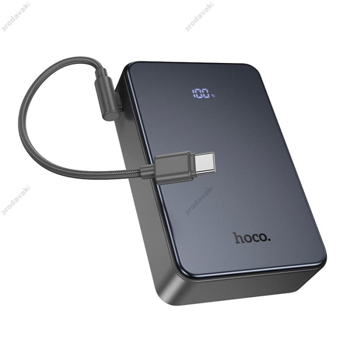 Повербанк портативний акумулятор Power Bank Hoco J170A tarlight PD fully compatible 22.5W 20000 mAh Grey