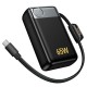 Повербанк портативний акумулятор Power Bank Hoco Q53 Skillful PD 65W 12000 mAh Black