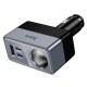 Автомобільний зарядний пристрій розгалужувач HOCO Z65A Smart cigarette lighter PD car charger 165W Black