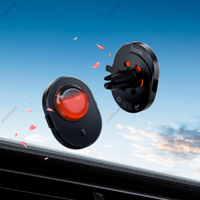 Ароматизатор у машину HOCO ZP50 Bright car aromatherapy Black