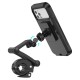 Тримач телефону для велосипеда/мотоцикла Hoco CA101 Rider waterproof bicycle stand 4.5-7" Black