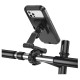 Тримач телефону для велосипеда/мотоцикла Hoco CA101 Rider waterproof bicycle stand 4.5-7" Black