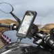 Тримач телефону для велосипеда/мотоцикла Hoco CA101 Rider waterproof bicycle stand 4.5-7" Black