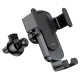 Автомобільний тримач Hoco CA103 vertical and horizontal air outlet gravity car holder Black
