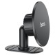 Автомобільний тримач Hoco H13 Fine jade ring magnetic (center console) Black