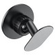 Автомобільний тримач Hoco H13 Fine jade ring magnetic (center console) Black