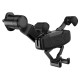 Автомобільний тримач Hoco H66 Gamble gravity linkage Car holder (air outlet) 4.5-7" Black