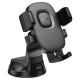 Автомобільний тримач Hoco H76 Crown one-button car holder (center console) Black