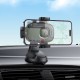 Автомобільний тримач Hoco H76 Crown one-button car holder (center console) Black