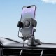 Автомобільний тримач Hoco H76 Crown one-button car holder (center console) Black