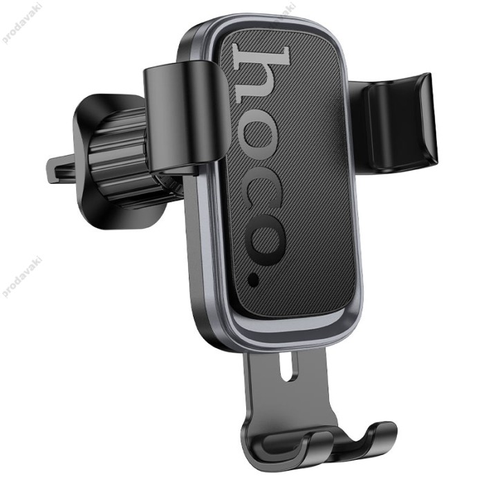 Автомобільний тримач Hoco H80 Vista gravity Car holder (air outlet) Black