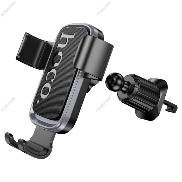 Автомобільний тримач Hoco H80 Vista gravity Car holder (air outlet) Black