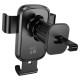 Автомобільний тримач Hoco H80 Vista gravity Car holder (air outlet) Black