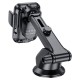 Автомобільний тримач із бездротовою зарядкою Hoco HW11 Jenny three-axis linkage wireless 15W Black