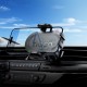 Автомобільний тримач Hoco H53 Brusco ultra-thin push-type car holder (air outlet) Black