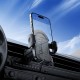 Автомобільний тримач Hoco H53 Brusco ultra-thin push-type car holder (air outlet) Black