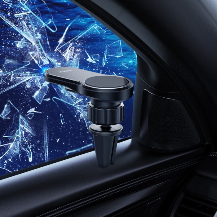 Автомобільний тримач Hoco CA96 Imperor multi-function air outlet car holder Black
