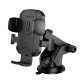 Автомобільний тримач Hoco H65 Gamble one-button Car holder (center console) 4.5-7" Black