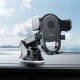Автомобільний тримач Hoco H5 Integrity one-key (center console) Black