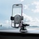 Автомобільний тримач Hoco H5 Integrity one-key (center console) Black