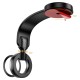 Автомобільний тримач Hoco H71 Totem RING magnetic Car holder (center console) 4.5-7" Black