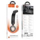 Автомобільний тримач Hoco H71 Totem RING magnetic Car holder (center console) 4.5-7" Black