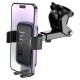 Автомобільний тримач Hoco H79 Vista push-type car holder H79 (center console) Black