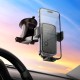 Автомобільний тримач Hoco H79 Vista push-type car holder H79 (center console) Black