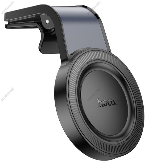 Автомобільний тримач Hoco H59 Show ring magnetic Car holder (L Type air outlet) 4.3-7" Black