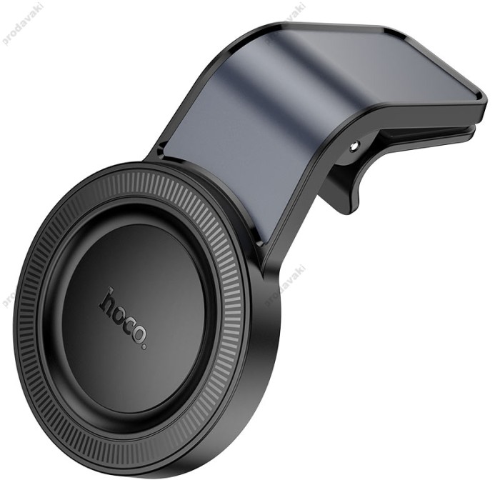 Автомобільний тримач Hoco H59 Show ring magnetic Car holder (L Type air outlet) 4.3-7" Black