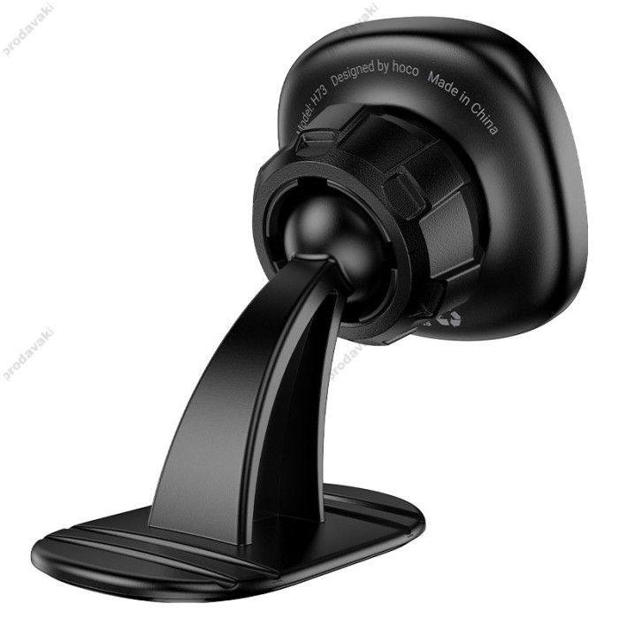 Автомобільний тримач Hoco H73 Crown magnetic Car holder (center console) Black