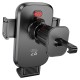 Автомобільний тримач Hoco H78 Vista push-type car holder (air outlet) Black