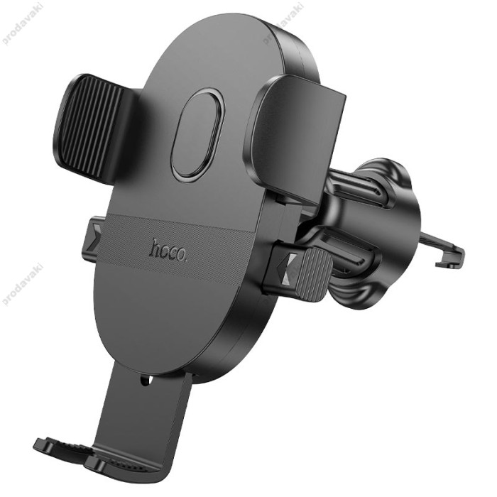 Автомобільний тримач Hoco H18 Mighty one-button (air outlet) Black