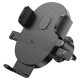 Автомобільний тримач Hoco H18 Mighty one-button (air outlet) Black