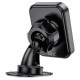 Автомобільний тримач Hoco H33 Cheetah magnetic ring car holder (center console) Black