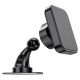 Автомобільний тримач Hoco H33 Cheetah magnetic ring car holder (center console) Black