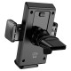 Автомобільний тримач Hoco H48 Precious push-type car holder (air outlet) Black